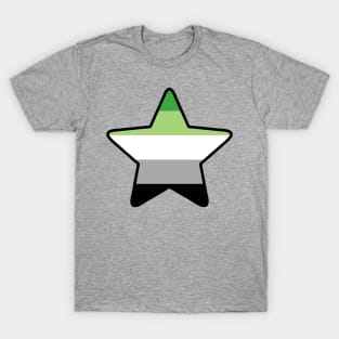 Aromantic Pride Star T-Shirt